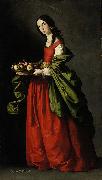 Santa Dorotea Francisco de Zurbaran